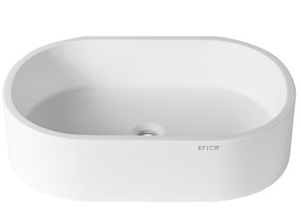 Porcelanosa 3 WAY 3-Way B414 - 60x40 cm ON TOP: Solid Surface Wastafels  